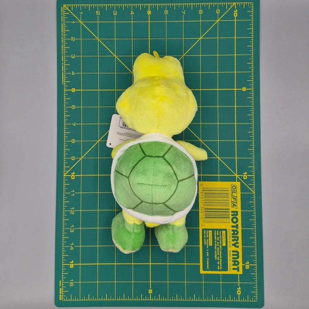 Nintendo Super Mario Koopa Troopa Yellow Plush Green Shell Good Stuff 8N-3008N